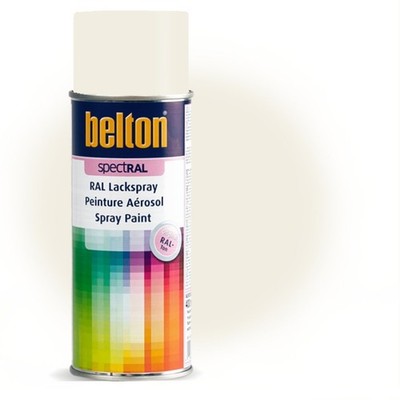  7,50L   400ml Belton SpectRAL Lackspray RAL 9010 reinweiß glanz innen außen