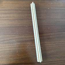 Post 1341C Wooden Engineer 12" Triangular Scale Ruler Concave Shape Germany