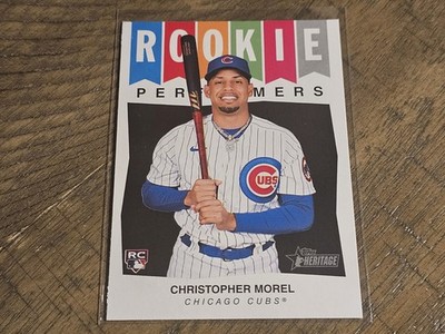2023 Topps Heritage Christopher Morel RC Rookie Performers Nmmt