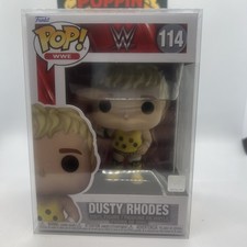 *Vaulted* WWE: Dusty Rhodes #114 Funko Pop! w/Protector!!!