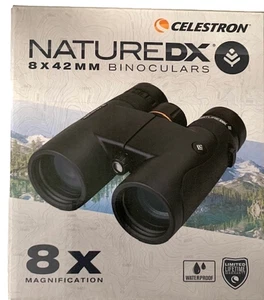CELESTRON NATUREDX (72322) 8x42mm Waterproof Binoculars - New, Sealed (FREE S&H)