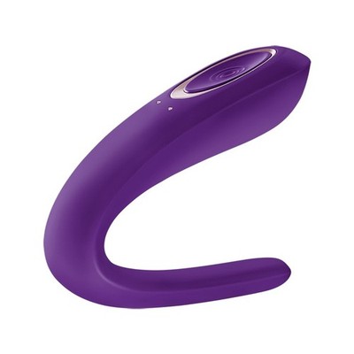 Satisfyer Double Classic Partner Vibrator Sex Toy Purple - Couple Vibrator Vibe