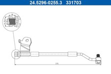 Flexible de frein Hyundai I20