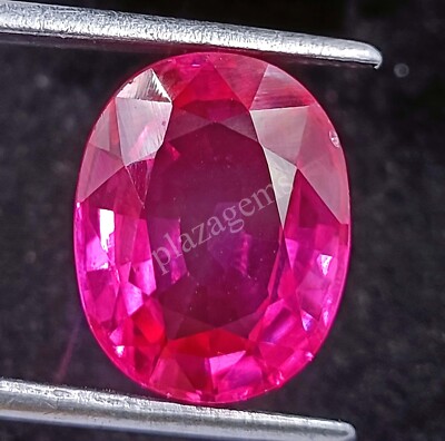 15.90 Ct Oval Shape Natural Pink Ruby EGL Certified Burma Loose Gemstone 5MRY