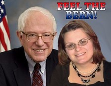 CUSTOM PHOTO SHIRT with Bernie Sanders - Made From Your Photo Feel the Bern