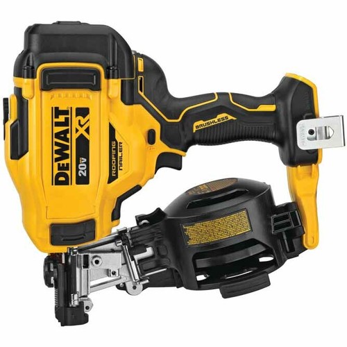 DeWalt DCN45RNB 20V Max 15 Degree Cordless Coil Roofing Nailer