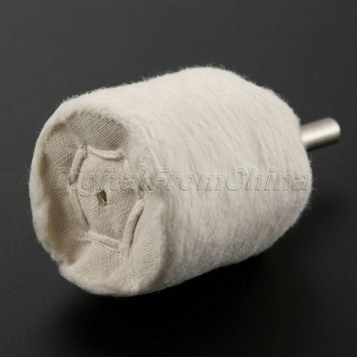 Small Cotton Cylindrical Polishing Cleaning Wheels Pad Brush Grinder Rotary Tool - Picture 3 of 12