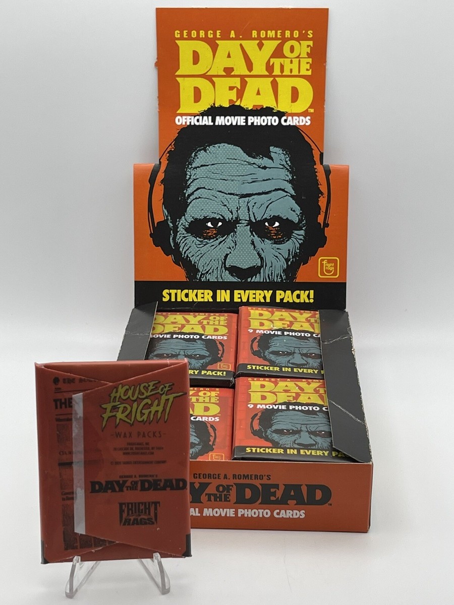 Fright Rags Day Of The Dead Wax Pack (1) Sealed Trading Card Pack