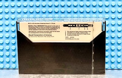 MAXELL UD 90 1977 USA TYPE I BLANK CASSETTE TAPE (1) (SEALED) | eBay
