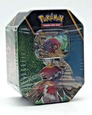 Pokemon TCG Divergent Powers 2022 Summer Tin Box Decidueye V Neu & OVP Englisch