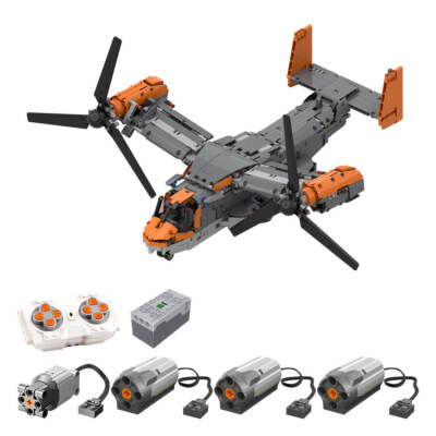 MOC-60447 Military V22 Fishhawk modell Dynamic Version/1607 Stück für 9 Jahre