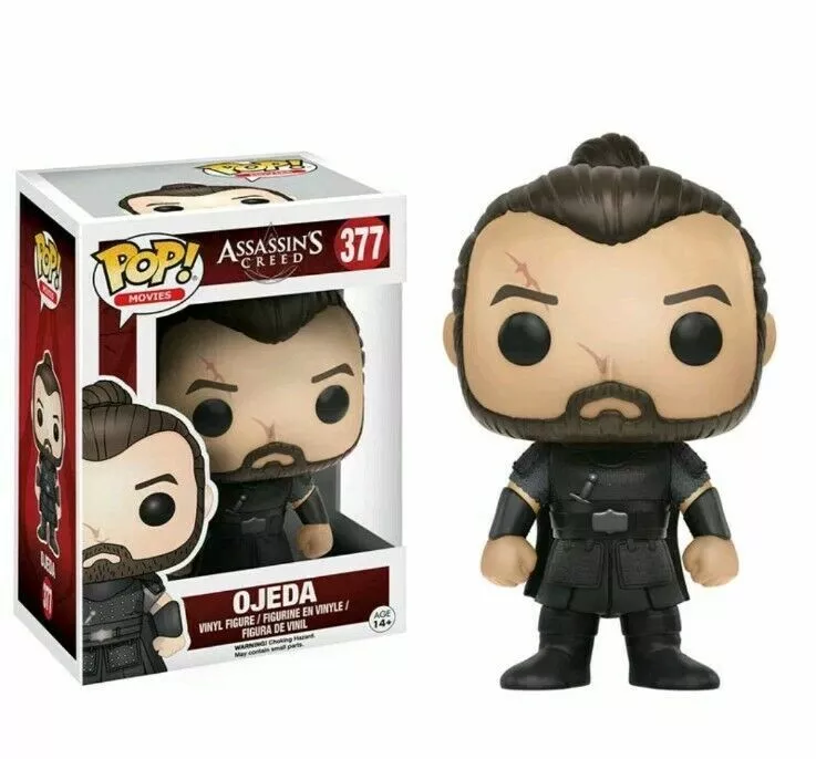 Funko Pop Movies ASSASSINS CREED 377 Ojeda Vinyl Figure Toy Rare