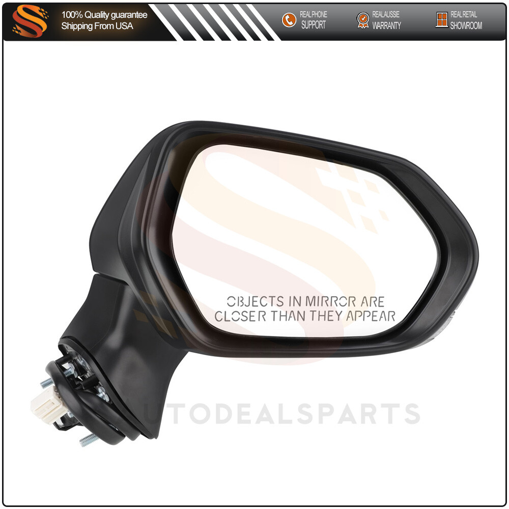 Replacement Power Heated Door Mirror Fit For 2018 Toyota CAMRY Passenger Side