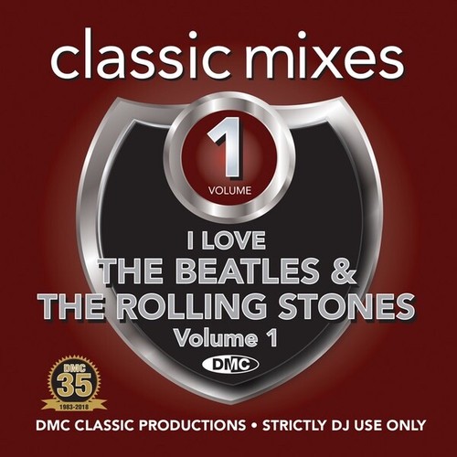 Neue DMC Classic Mixe I Love The Beatles & The Rolling Stones für Dis