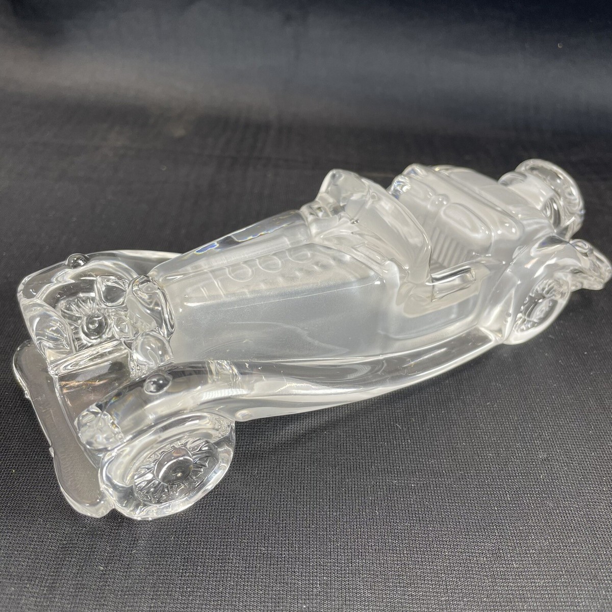Mikasa 500k Mercedes Crystal Lead Glass Car Paperweight