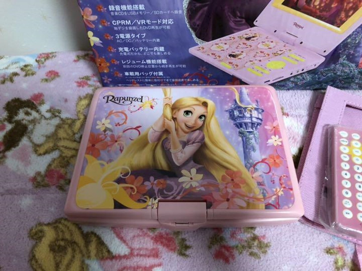ディズニープリンセス ラプンツェル DVDプレイヤー 7インチ 新星堂限定モデル m53534257516_1.jpg?1581418899
