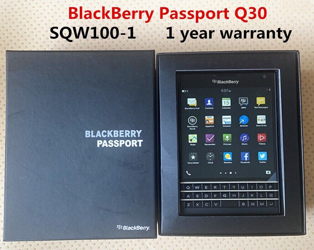 BlackBerry Passport - 32 GB - Black (Unlocked) for sale BlackBerry Passport - 32 GB - Black (Unlocked) for sale