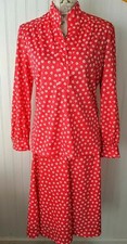 Vintage 1970's Handmade Polyester Outfit Set M/L
