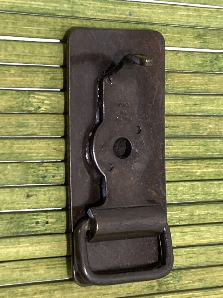 Vintage Brass Rectangle 1" Belt Buckle Filigree Edge 3/4" Bar USA eBay