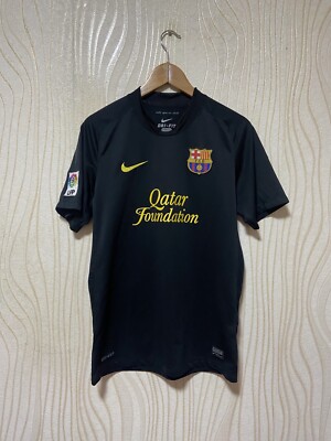 BARCELONA 2011 2012 AWAY SHIRT JERSEY NIKE 419880-010 sz S