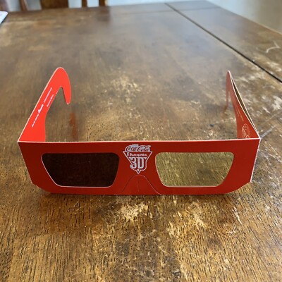 Vintage Nuoptix Coca Cola 3D Glasses Lot of 33