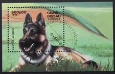 Guinea-Bissau: Michel Block-Nr. 273 "Hunde" aus 1988, gestempelt