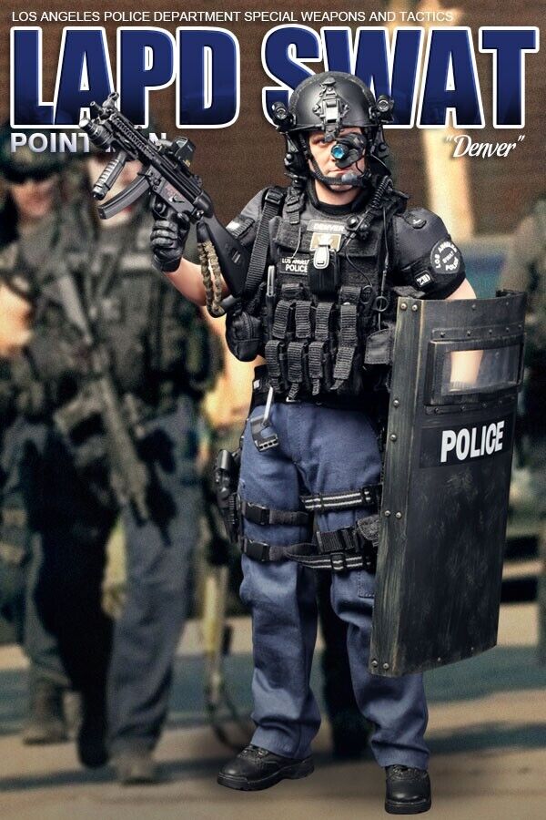DID LOS ANGELES LAPD Police SWAT Point-Man Denver 1/6 DID LOS ANGELES LAPD Police SWAT Point-Man Denver 1/6