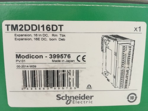 SCHNEIDER ELECTRIC Discrete input module M238 16 inputs 24V TM2DDI16DT NEW - Picture 3 of 5