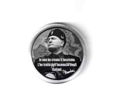 fascismo benito mussolini pin (spilla)