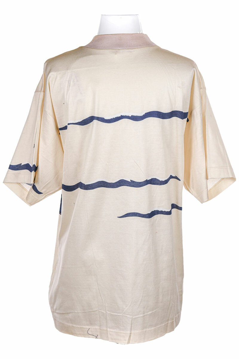 T shirt donna top Yves Saint Laurent Rive Gauche N A cotone avorio