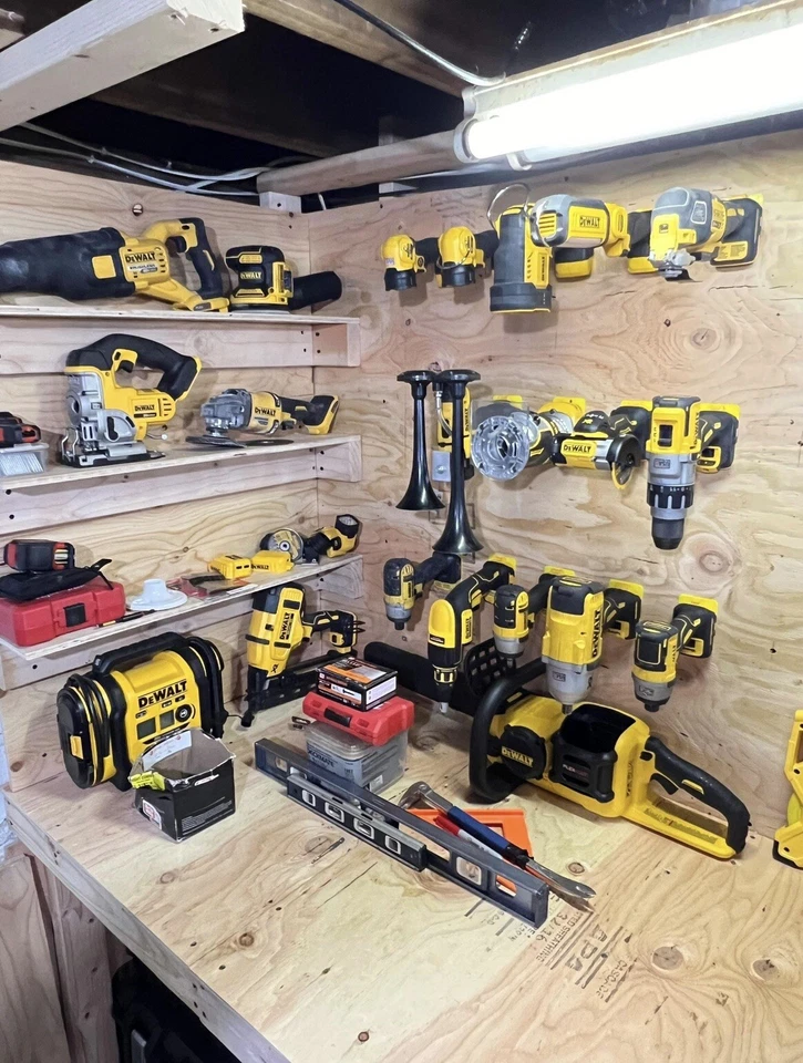 Dewalt tool and battery holders - Image 2 of 3