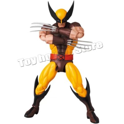In Stock CT Toys MAFEX No.138 X-MEN Wolverine Brown Suit COMIC Ver