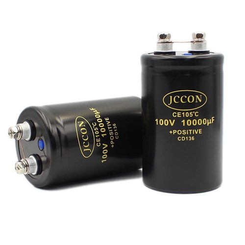 35V 10000UF Condensatori Elettrolitici In Alluminio, 5 Pezzi Condensatore Elettrolitico In Alluminio 18 * 35mm, Plug-In Electrolytic Capacitor Condensatore Elettrolitico Ad Alta Frequenza - Foto 9