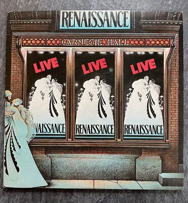 Live at Carnegie Hall - Renaissance,  2 LPs BTM records, sehr guter Zustand
