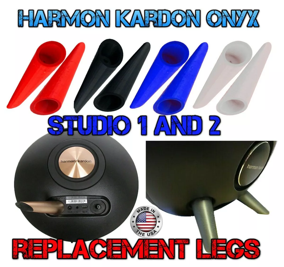 3D Print Harman Kardon Onyx Studio Models 1 2 Legs Replacement 1