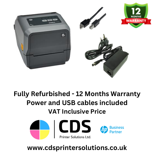Zebra ZD621 300dpi 4"" USB / LAN / B/T Direct & Thermal Transfer Label Printer