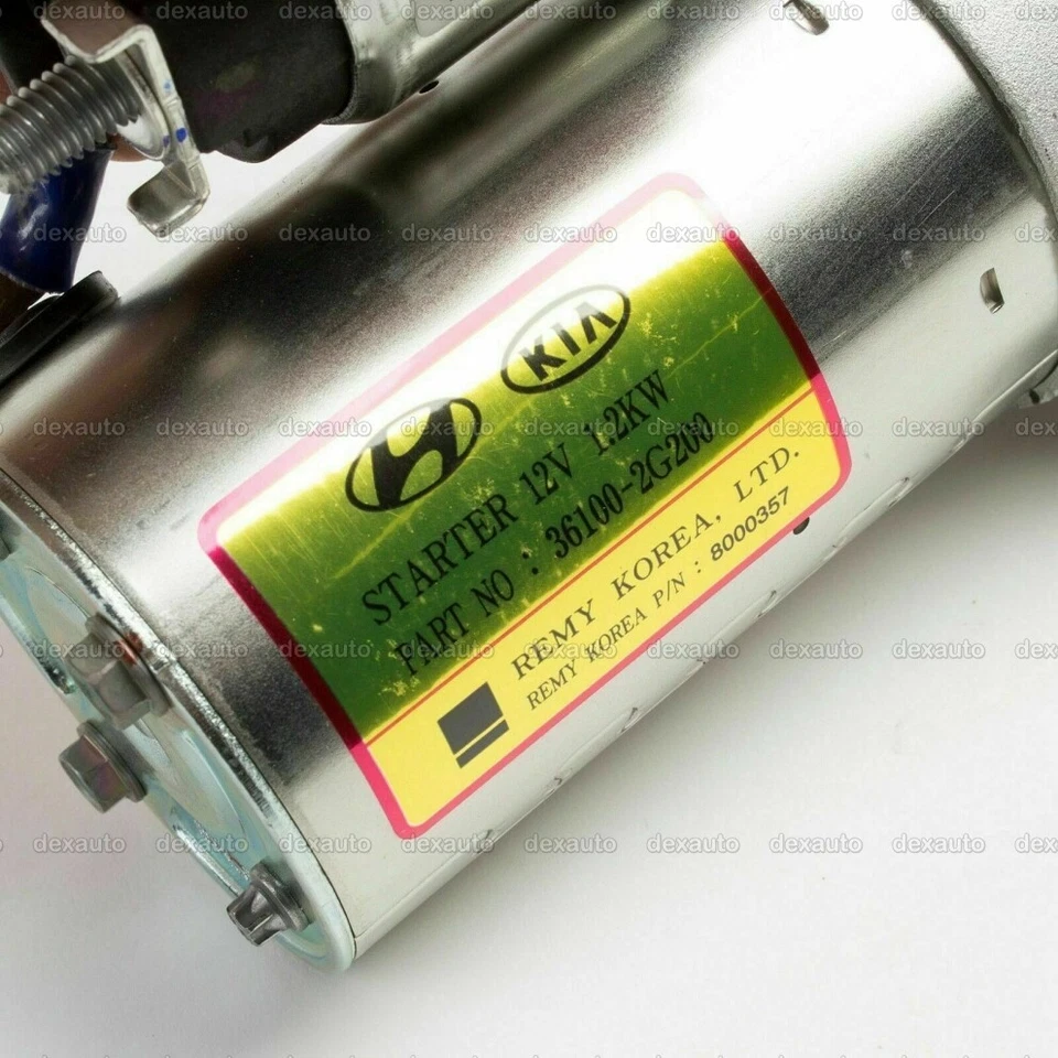 Motor De Arranque 361002G200 Original para Hyundai Kia Sonata Tucson Optima Forte Foto 3 de 4