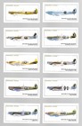 CIGARETTE/TRADE/CARDS. Rockwell. SPITFIRE FLYING COLOURS. (1999). (Set of 10).
