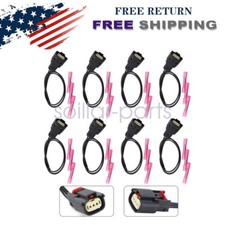 8x Fits Ford F-250 Super Duty 6.2l V8 Flex 11-17 Ignition Coil Connector Plug