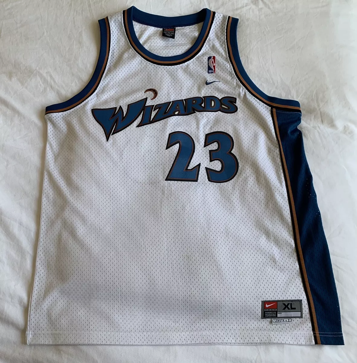 Nike Washington Wizards Michael Jordan #23 YOUTH Medium +2 Sewn