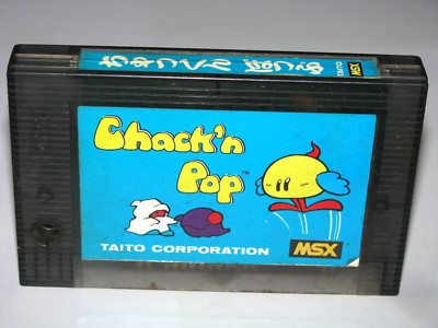 ちゃっくん ぽっぷ Chackn Pop MSX Chack'n Pop (Taito, 1984) MSX 1 Japan import US Seller | eBay