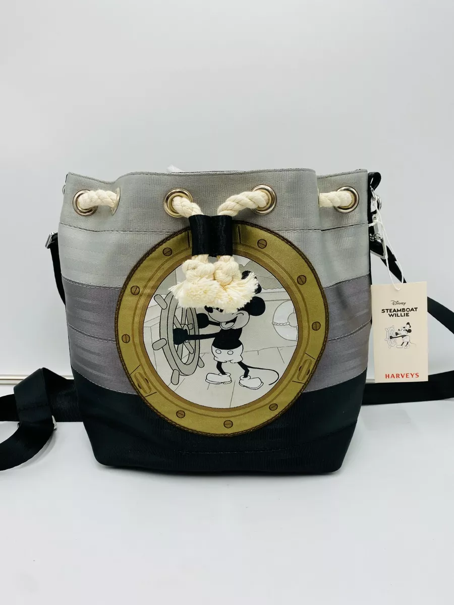 Disney Harvey s Steamboat Willie Parkhopper Convertible Purse NEW