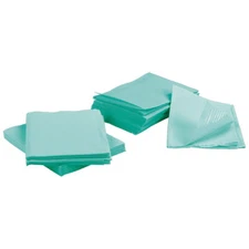 2000 Green Disposable Dental Bibs, Medical Tattoo Tray Chair Bed Paper Covers