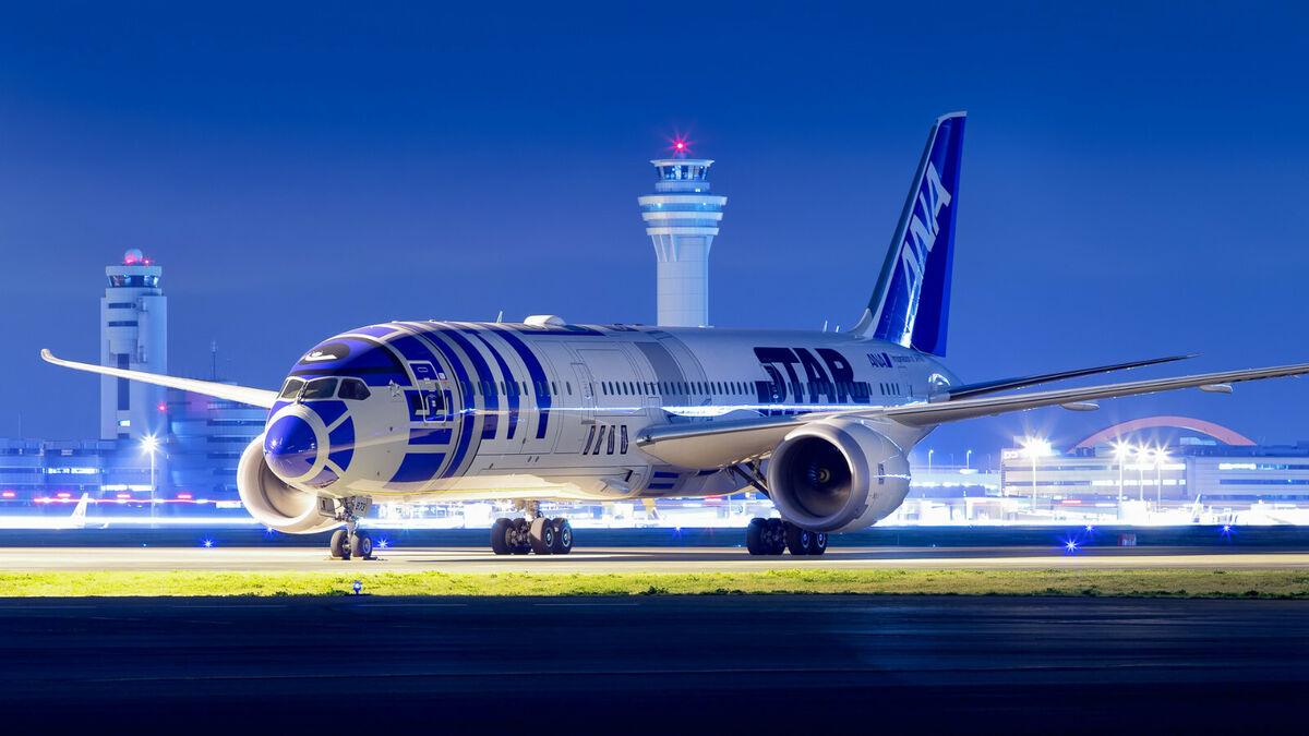 Boeing 787 9 All Nippon Airways Ana Star Wars R2 D2 JA873A 1 Boeing 787 9 All Nippon Airways Ana Star Wars R2 D2 JA873A 1
