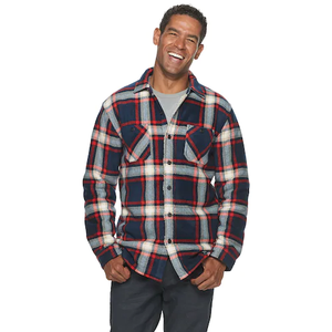 Sherpa Lined Fleece Shirt 2025
