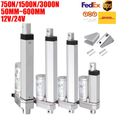 DC 12V 24V 1500N 3000N 50-1000mm Linearantrieb Elektrisch Linear Actuator Motor
