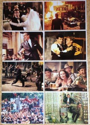F.I.S.T. Sylvester Stallone Rod Steiger 1977 8 Fotos (beschnitten? Herkunft?)