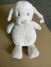 Steiff Baster Puppy Dog Plush 240591 Retired Cuddly Friends Beige NWT