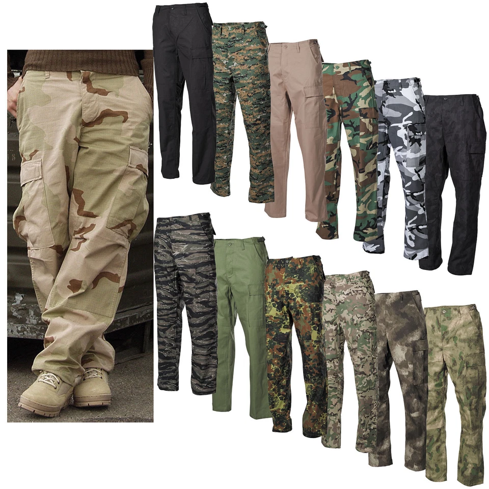 Américaine Pantalons Camouflage Bdu Original MIL-SPEC S-3XL Army Cargo Armée Neu - Photo 1/1