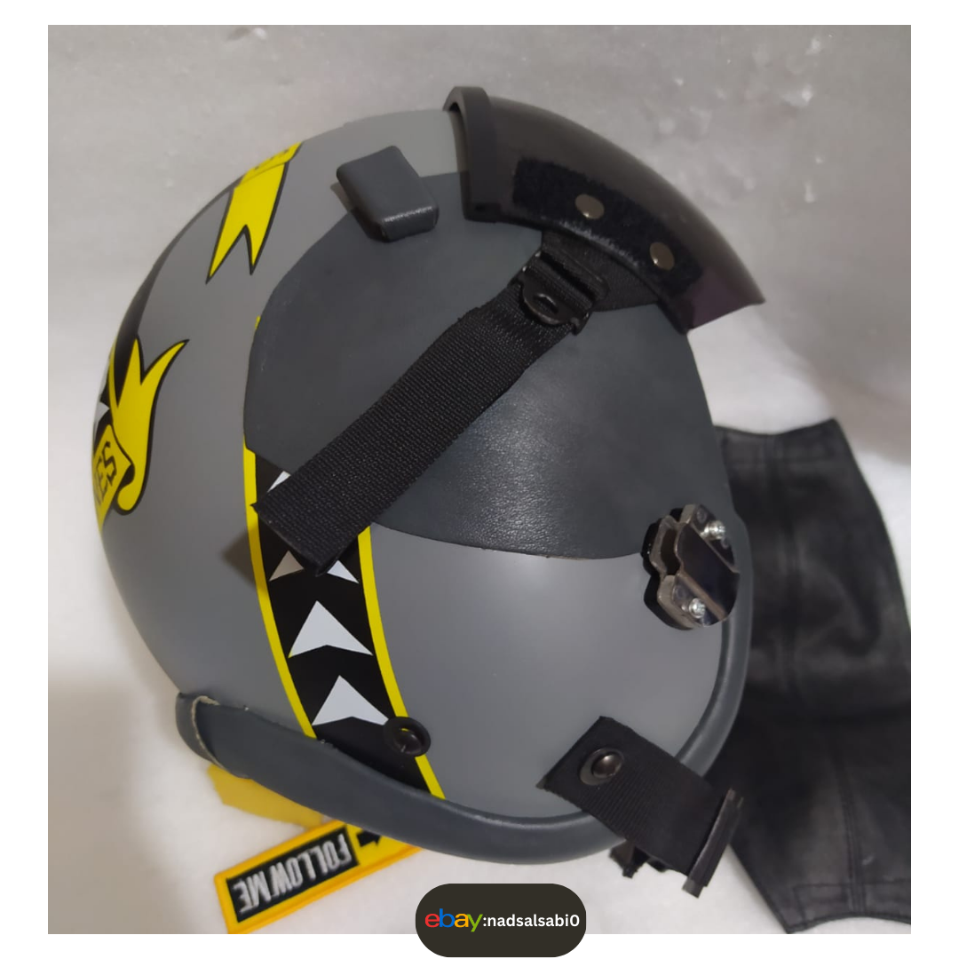 HGU-55 VF - 103 JOLLYROGERS SQUADRON FIGHTER PILOT HELMET W